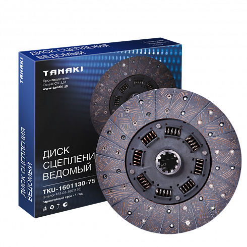 Диск сцепления ведомый Газель 3302 дв. Cummins 2 8 KNG-1601130-64 (КЕNО)